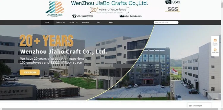 Вэньчжоу Jiabo Crafts Co.