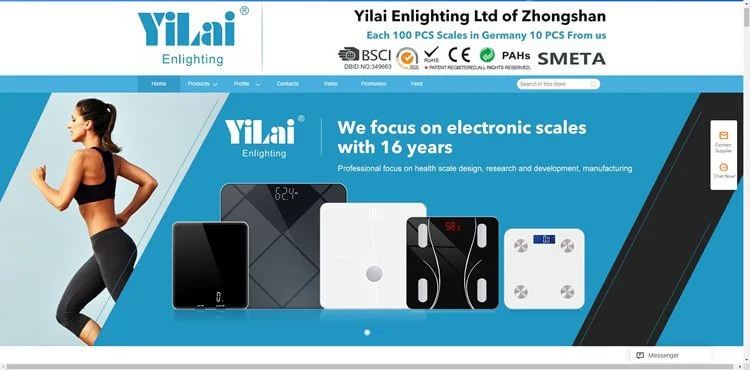Yilai Enlighting Ltd uit Zhongshan