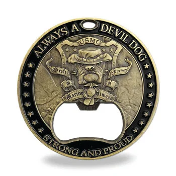 Bottle Opener Challenge Coins