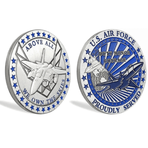 Custom Air Force Challenge Coins