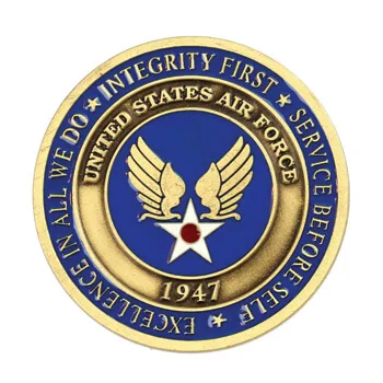 Round Challenge Coins