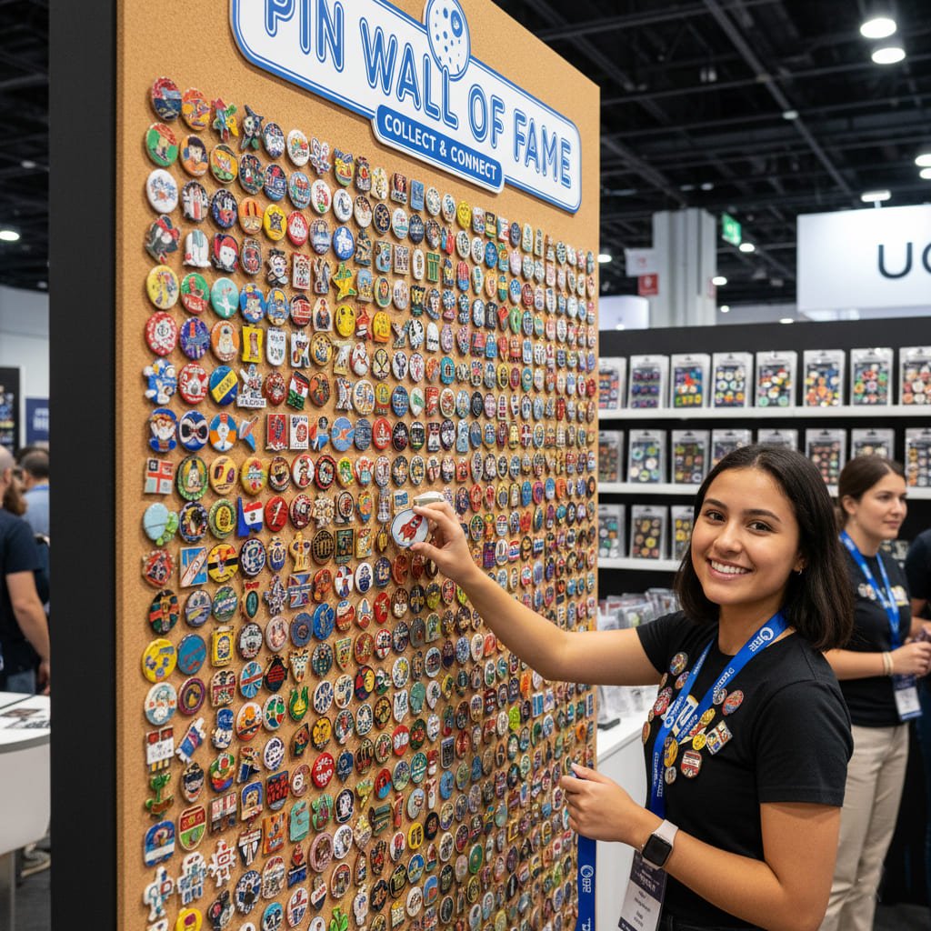 A Checklist for Trade Show Success How Pins Can Drive Booth Traffic & ROI