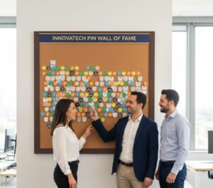 How a Tech Company Boosted Employee Morale with Award Pins