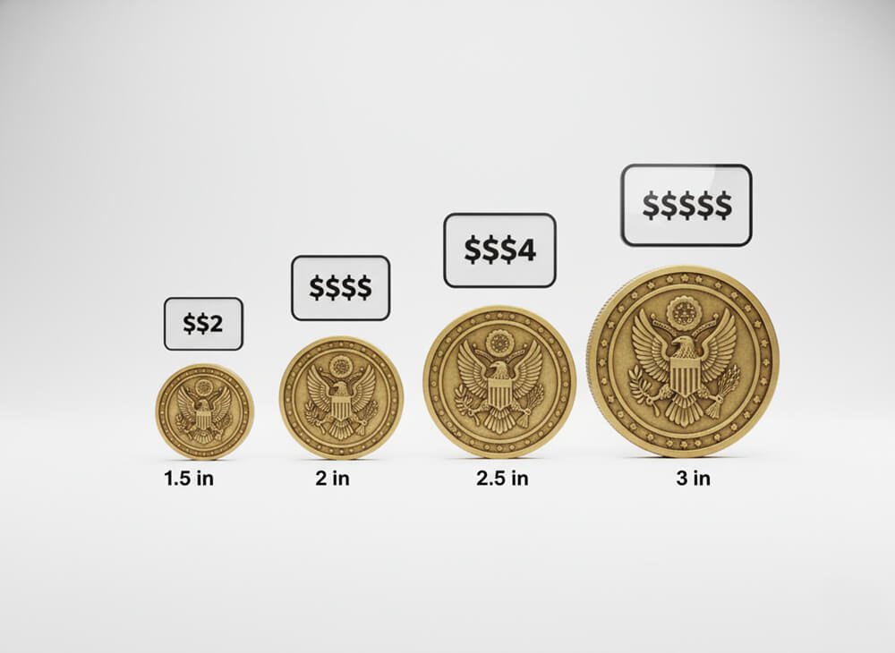 How Much Does It Cost to Have a Challenge Coin Made