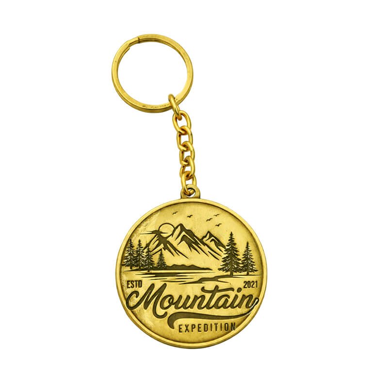 Embossing keychain