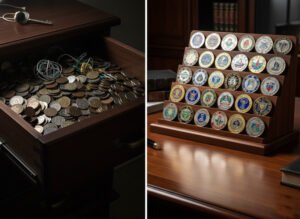 How to Display Challenge Coins