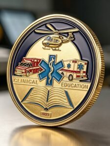 Custom EMS Challenge Coins