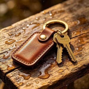 custom leather keychain factory