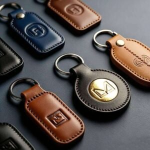 custom leather keychain factory